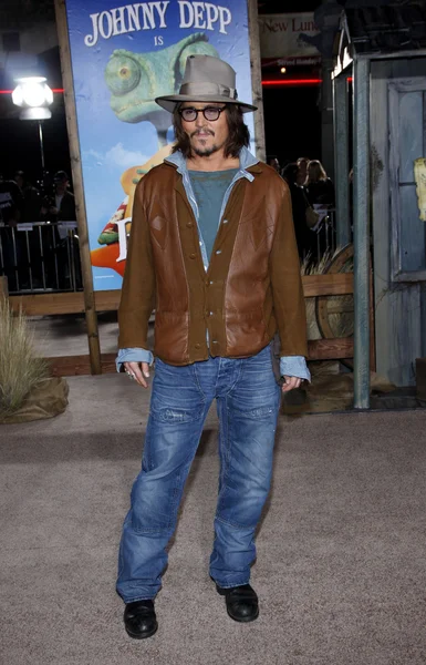 Attore Johnny Depp — Foto Stock