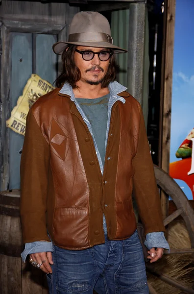 El actor Johnny Depp — Foto de Stock