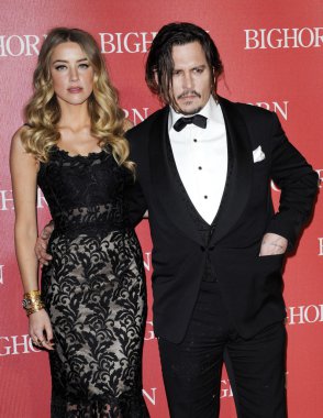 Amber Heard and Johnny Depp