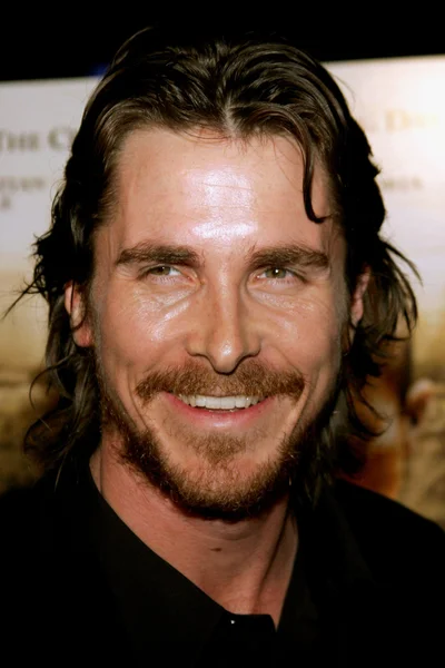 Näyttelijä Christian Bale — kuvapankkivalokuva