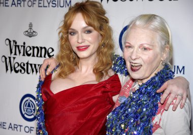 Christina Hendricks and Vivienne Westwood
