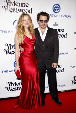 Amber Heard and Johnny Depp