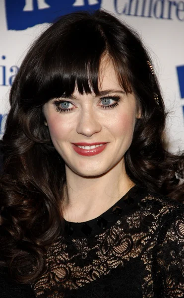 Actriz Zooey Deschanel — Foto de Stock