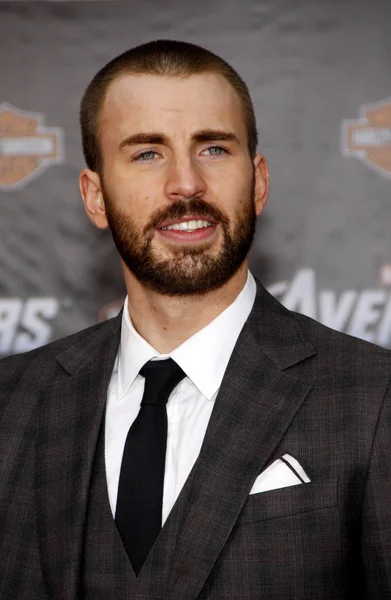 El actor Chris Evans — Foto de Stock