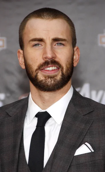 El actor Chris Evans — Foto de Stock