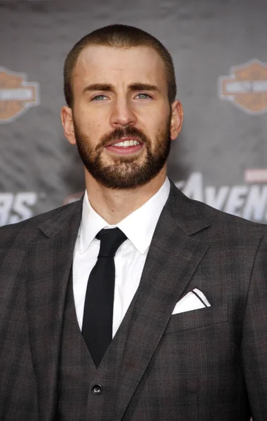 El actor Chris Evans — Foto de Stock