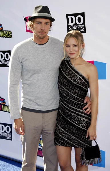 DAX shepard och kristen bell — Stockfoto