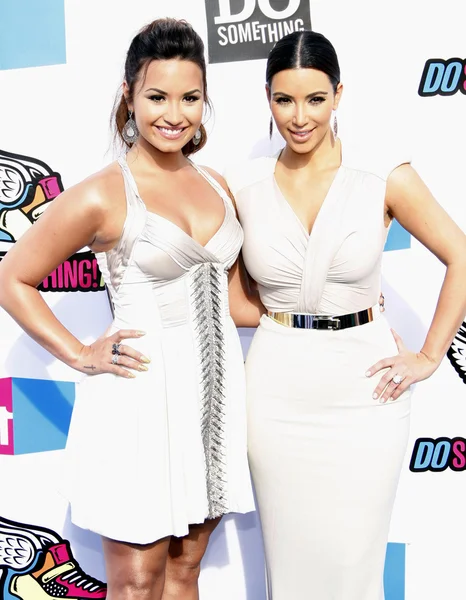 Demi Lovato et Kim Kardashian — Photo