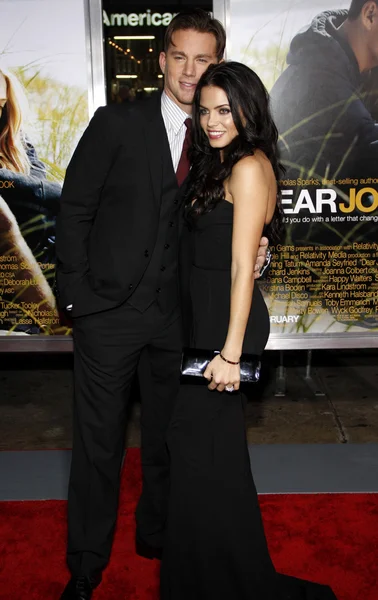 Channing Tatum and Jenna Dewan — Stockfoto