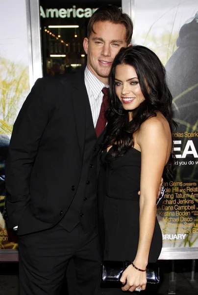 Channing Tatum y Jenna Dewan — Foto de Stock