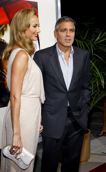 George clooney och stacy keibler — Stockfoto