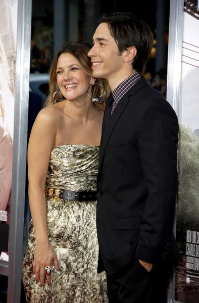 Drew Barrymore and Justin Long — Stock Photo, Image