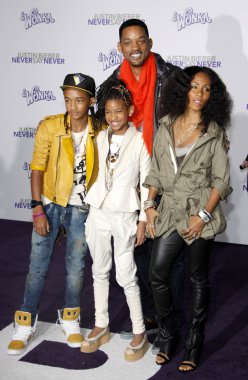 Will, Jada, Jaden ve Smith Willow