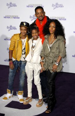 Will, Jada, Jaden ve Smith Willow