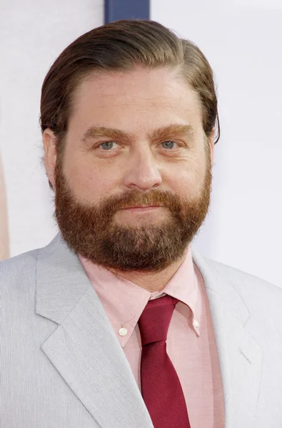 배우 자크 Galifianakis — 스톡 사진