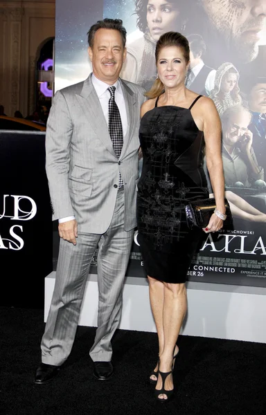 Tom Hanks e Rita Wilson — Foto Stock
