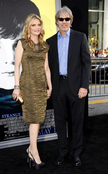 Michelle Pfeiffer e David E. Kelley — Fotografia de Stock