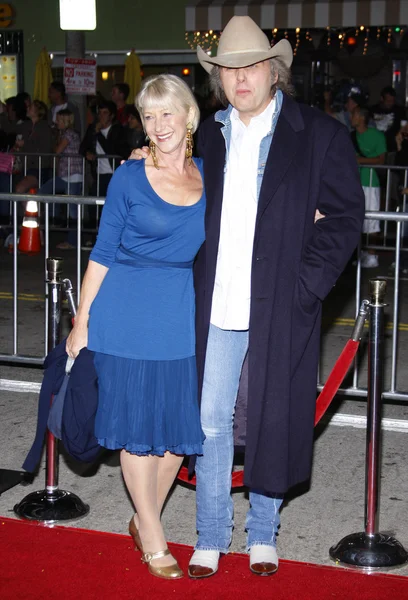 Helen Mirren and Dwight Yoakam — Stock Photo, Image