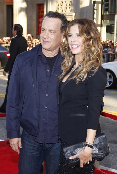 Tom Hanks és Wilson Rita — Stock Fotó