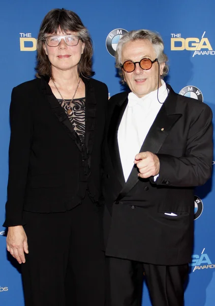 Margaret Sixel and George Miller — 图库照片