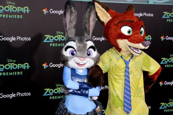 ニック ・ ワイルドとジュディ Hopps — ストック写真