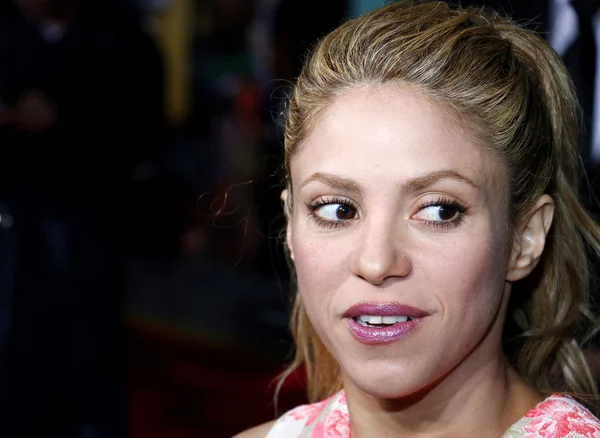 Cantante-actriz Shakira — Foto de Stock