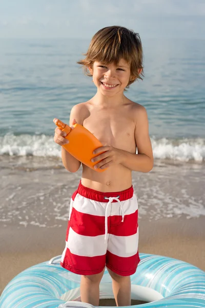 Çocuk whithlotion sprey güneş kremi