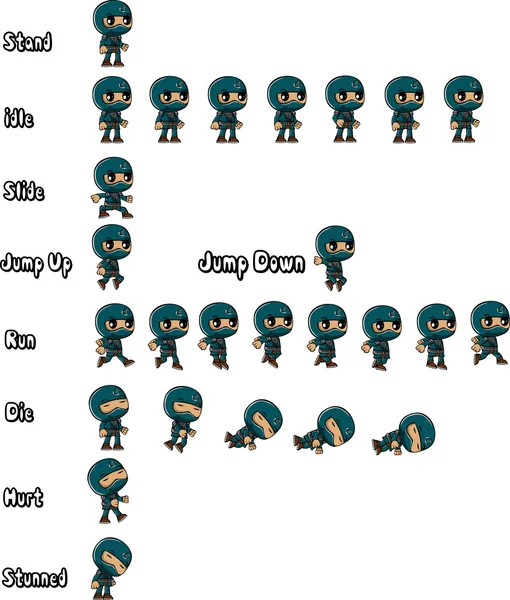 Sprite sheet Vector Art Stock Images | Depositphotos Sprite sheet Vector Art Stock Images | Depositphotos