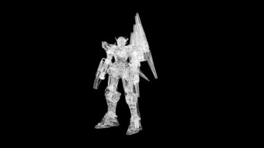 Uzay savaş robotu kablosu