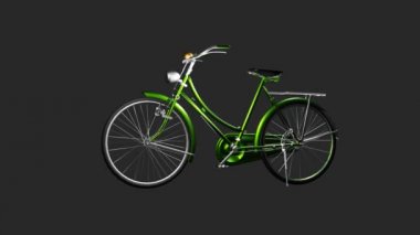 Modern bisiklet yarışı dönüşü