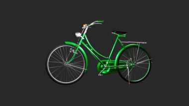 Modern bisiklet yarışı dönüşü