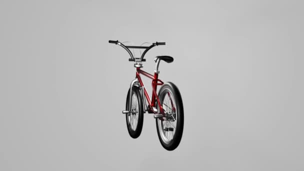 Rodada Corrida Bicicleta Moderna — Vídeo de Stock