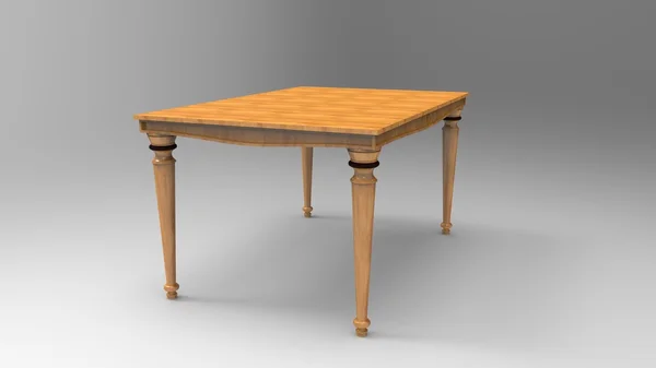 Mesa de madeira — Fotografia de Stock
