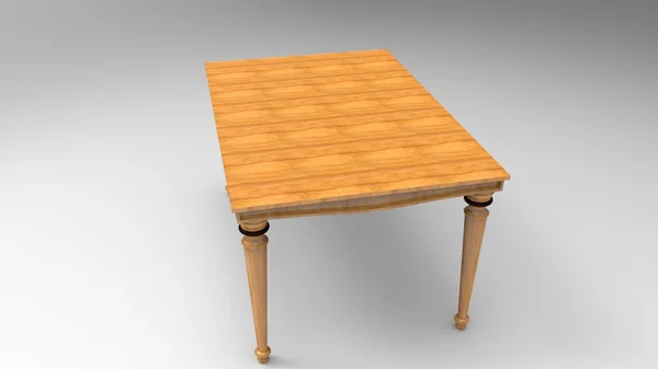 Wooden Table — Stock Photo, Image