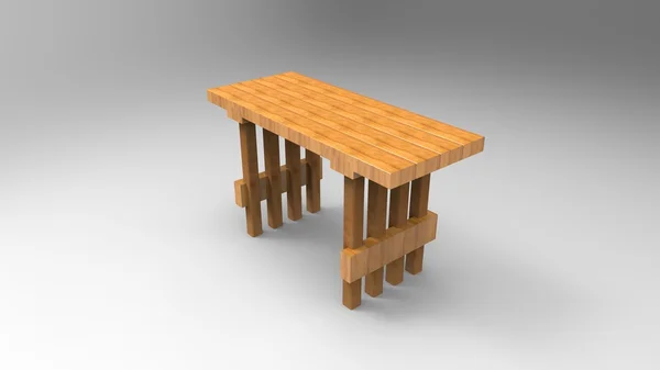 Table en bois — Photo