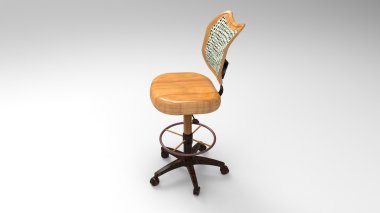 Klasik ahşap sandalye