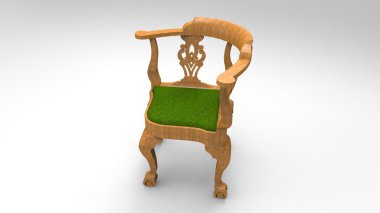 Klasik ahşap sandalye