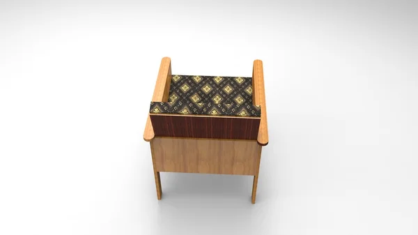 Klassische Holzstühle — Stockfoto