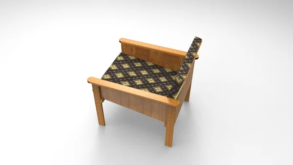 经典的木椅 — 图库照片