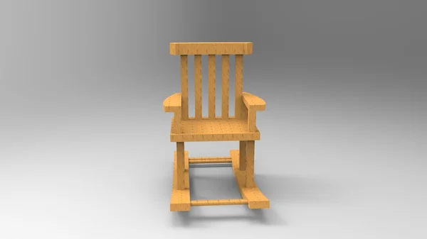 Cadeiras de madeira clássicas — Fotografia de Stock