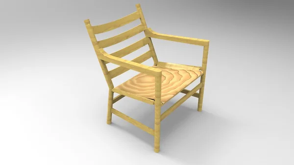 Chaises classiques en bois — Photo