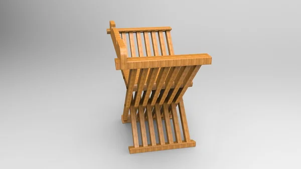 เก้าอี้ไม้คลาสสิก — ภาพถ่ายสต็อก