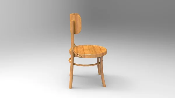 Classic Wooden Chairs — Stock Photo, Image