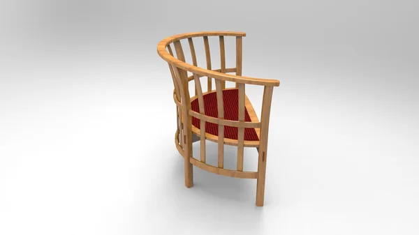 Classic Wooden Chairs — Stock Photo, Image