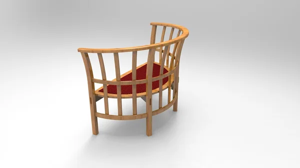 Klassieke houten stoelen — Stockfoto