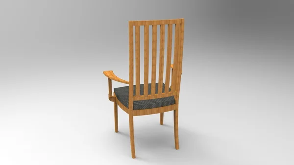 Classic Wooden Chairs — Stock Photo, Image