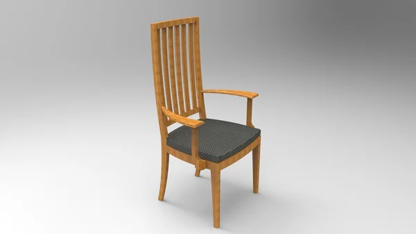 Klassieke houten stoelen — Stockfoto