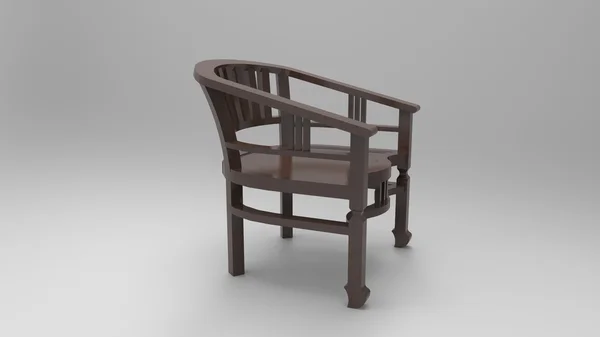 Klassische Holzstühle — Stockfoto