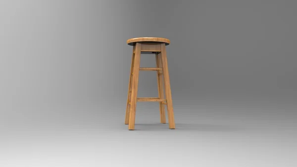 Klasyczne drewniane krzesła — Zdjęcie stockowe