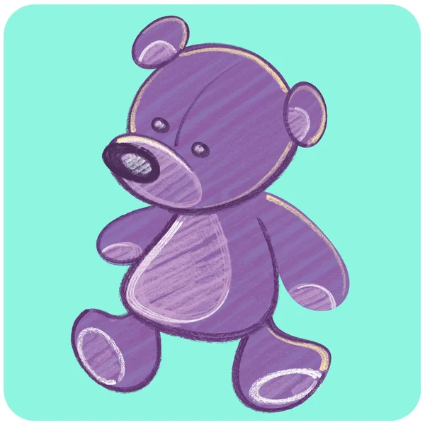 泰迪熊-出生 — 图库照片